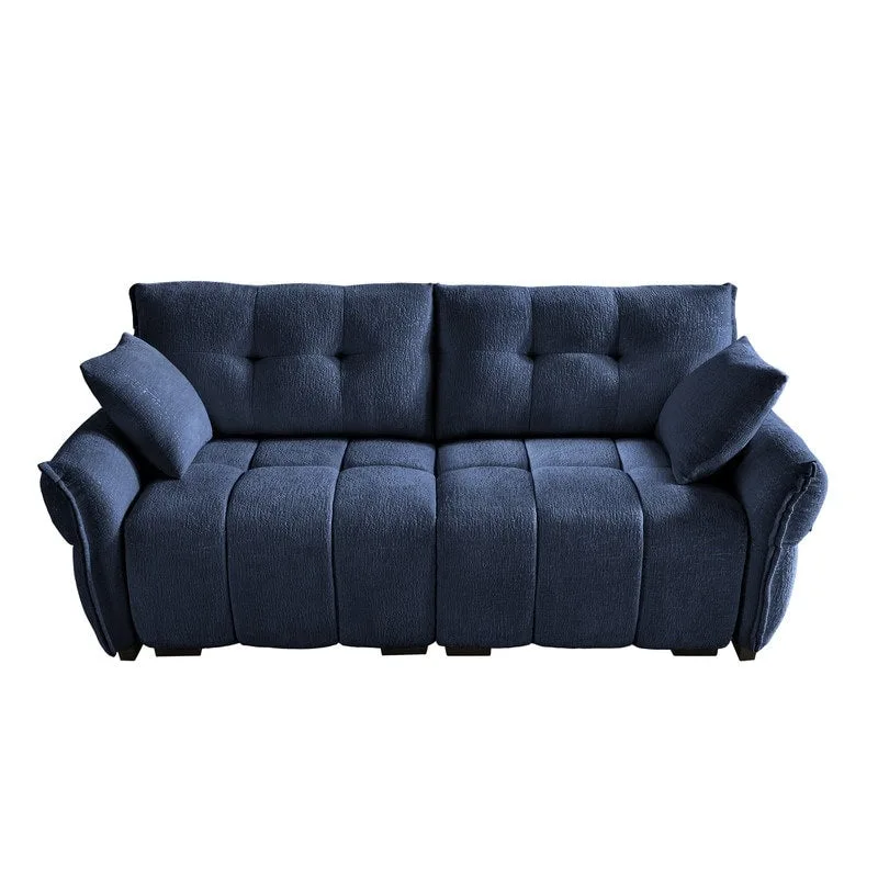78.7 Chenille Two Seater Upholstered Sofa