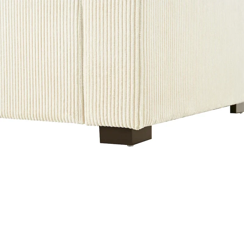 Beige 53.5  Chaise Lounge Chair