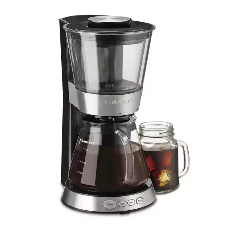 Refurbished: Cuisinart DCB-10FR 7 Cup Cold Brew Coffeemaker  Manufacturer Refurbished