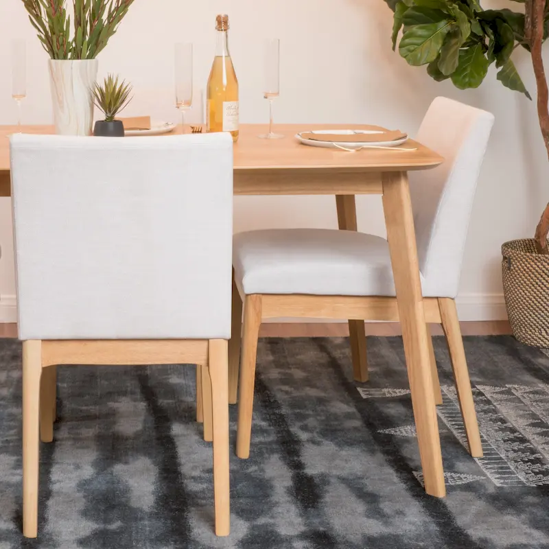 Christopher Knight Home Kwame Upholstered Dining Chairs (Set of 2) - N/A