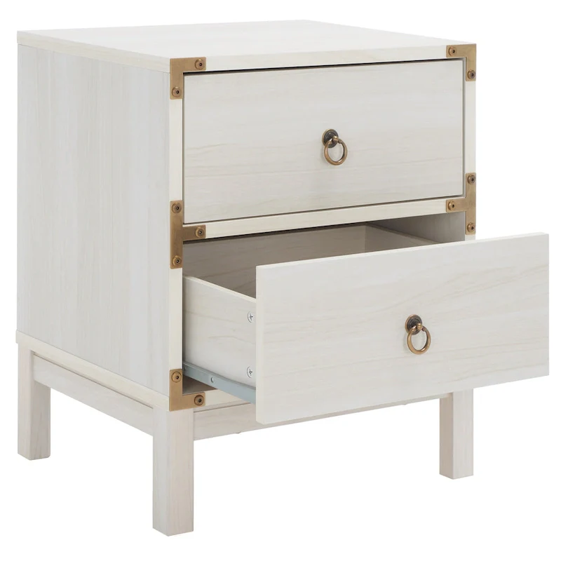 SAFAVIEH Zaria 2-Drawer Nightstand