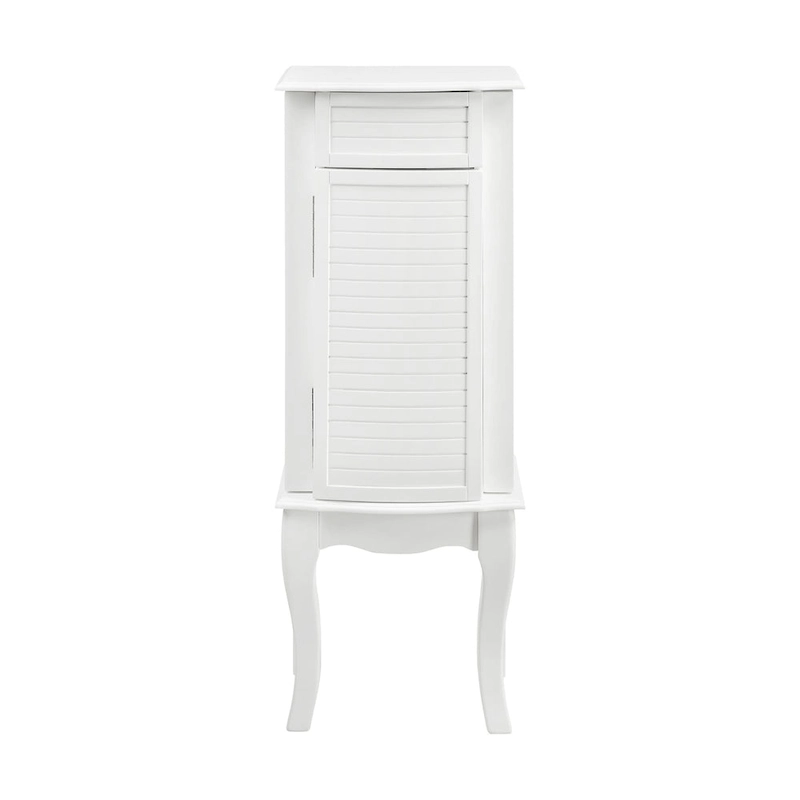Rectangular Jewelry Armoire - 35.5  - White