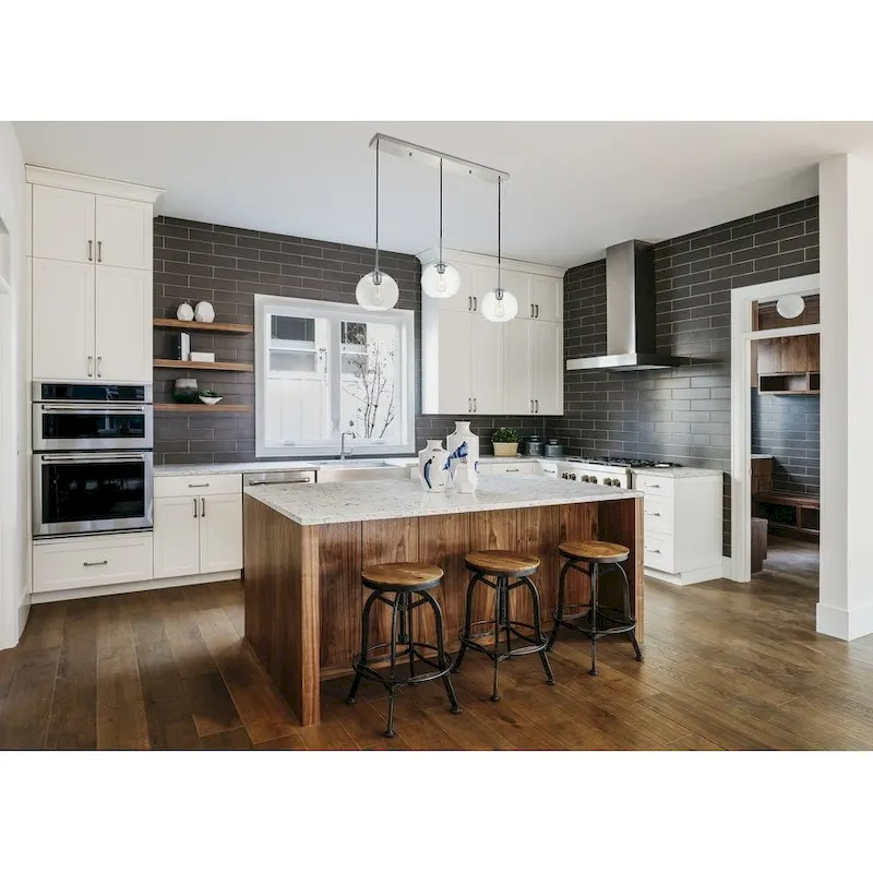 Clear Spherical Glass/ Metal 3-Light 36-inch Pendant