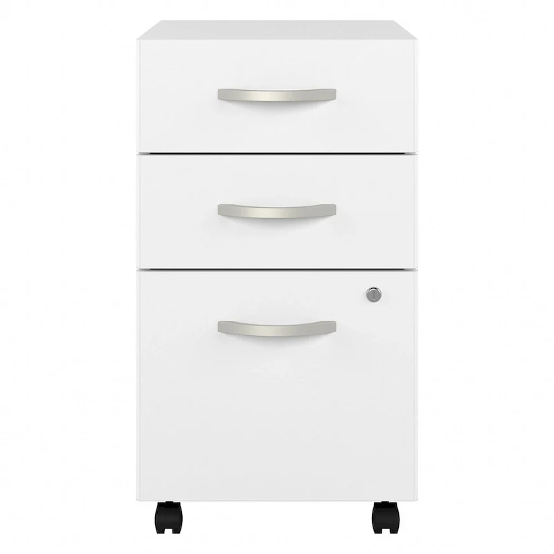 Hybrid 3 Drawer Mobile File Cabinet