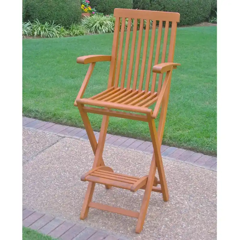 Royal Tahiti Lugo 5-Piece Patio Bar-Height Dining Set