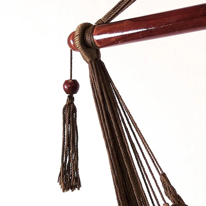 Sunnydaze Hanging Caribbean XL Hammock Chair