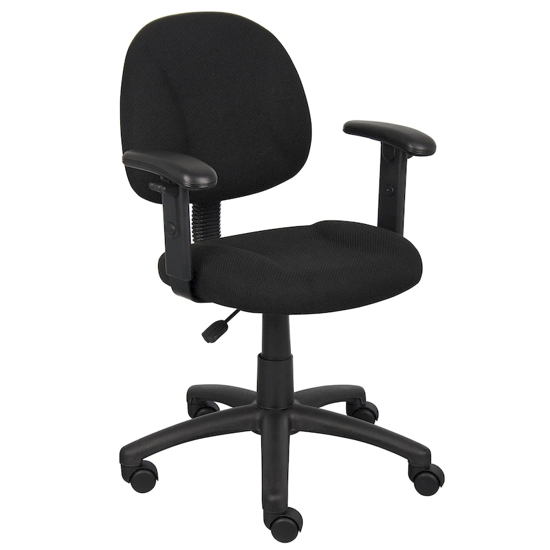 Boss Deluxe Posture Chair with Adjustable Arms