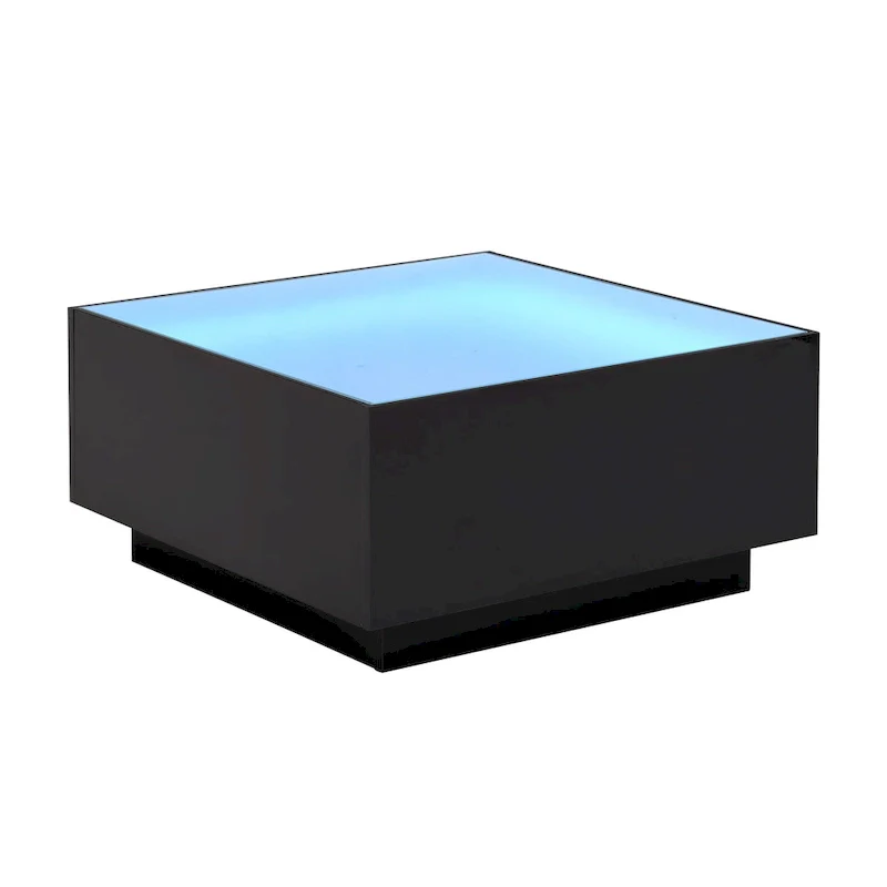 Square High Glossy Coffee Table