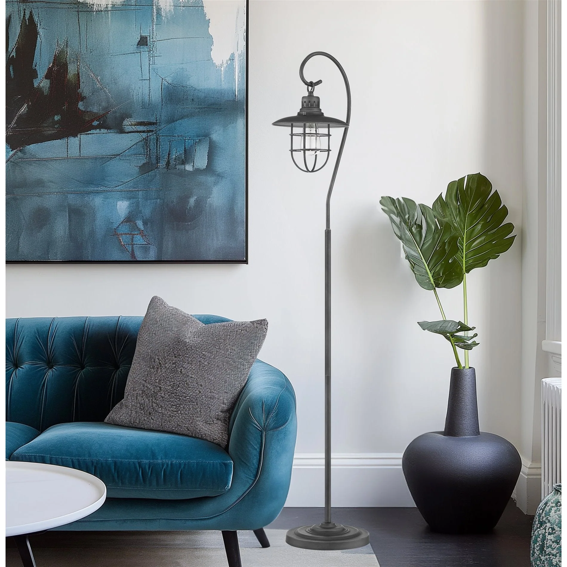 Lantern 58 Industrial Nautical 6W Floor Lamp