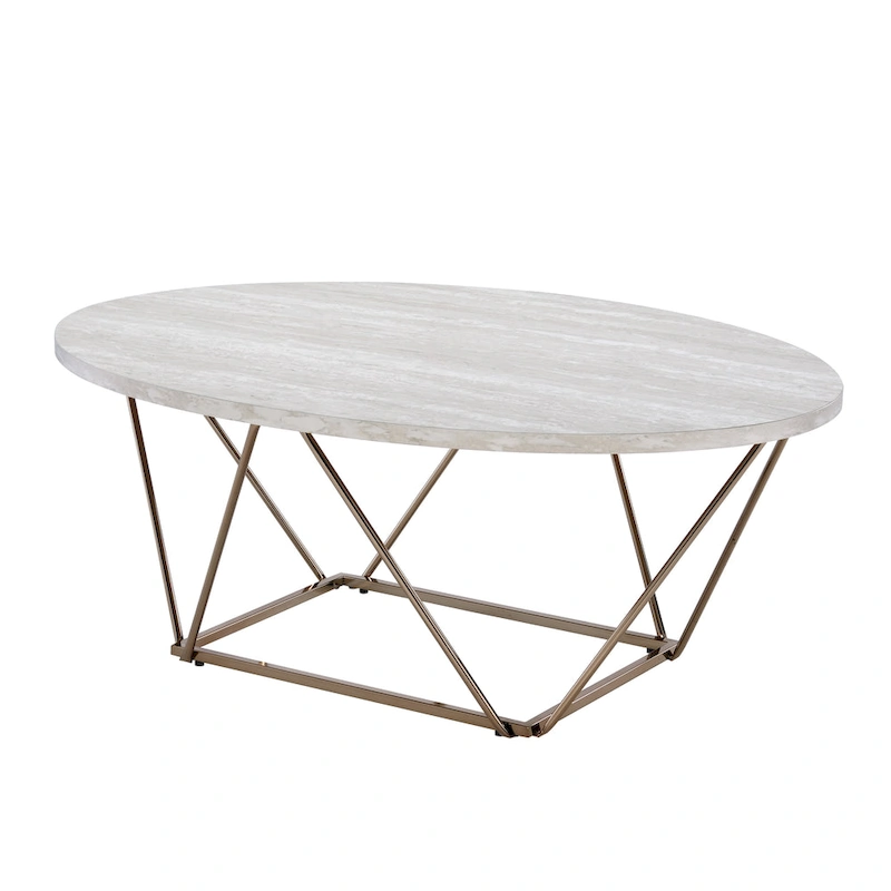 Steve Silver Ravine Marble Top Coffee Table