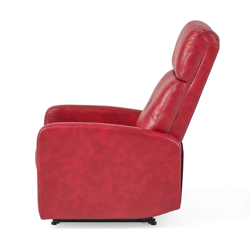 Samedi PU Leather Recliner Club Chair by Christopher Knight Home