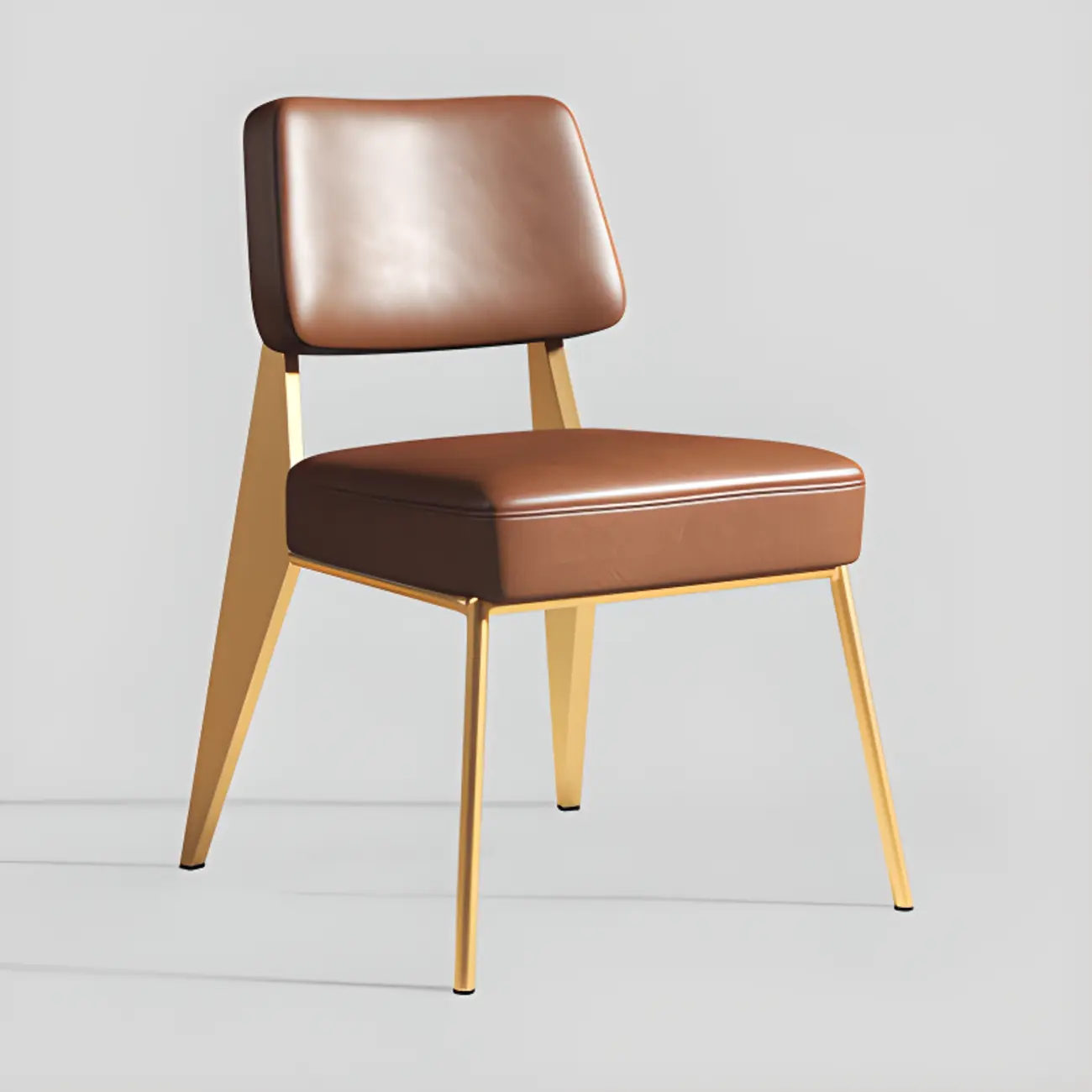 Modern Upholstered Dining Chair with Arm