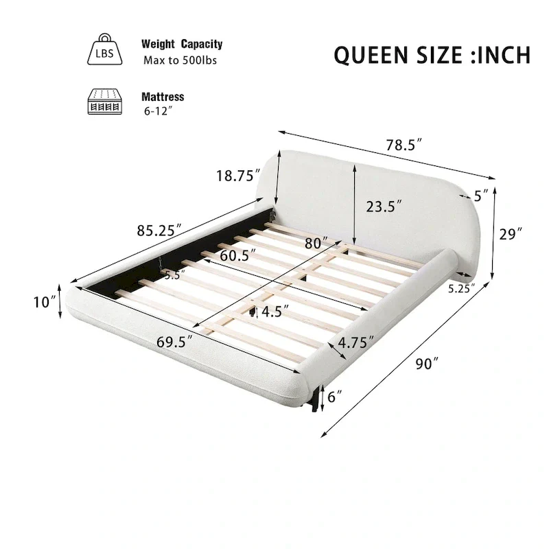 Upholstered Bed Frame