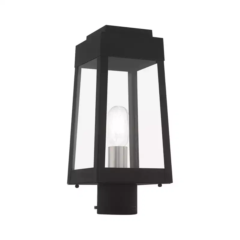 Livex Lighting Oslo 1 - Light Post Light in Black