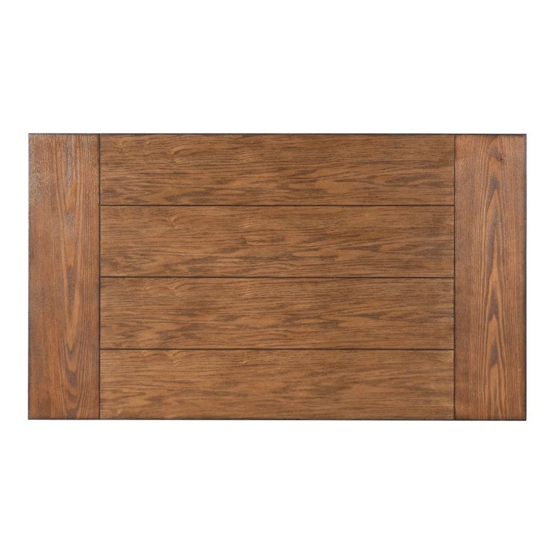 Linon Harrison Metal & Wood Industrial Desk