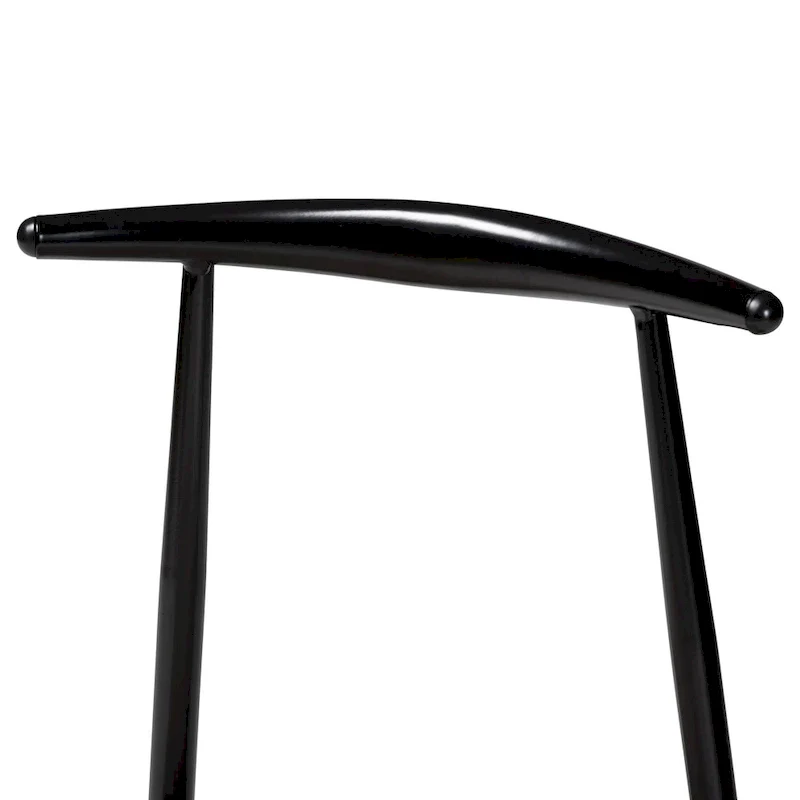 Arnold Modern Industrial Fabric and Metal 4-Piece Dining Chair Set