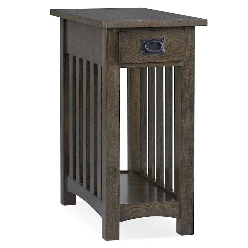 Impeccable Transitional 1 Drawer End Table
