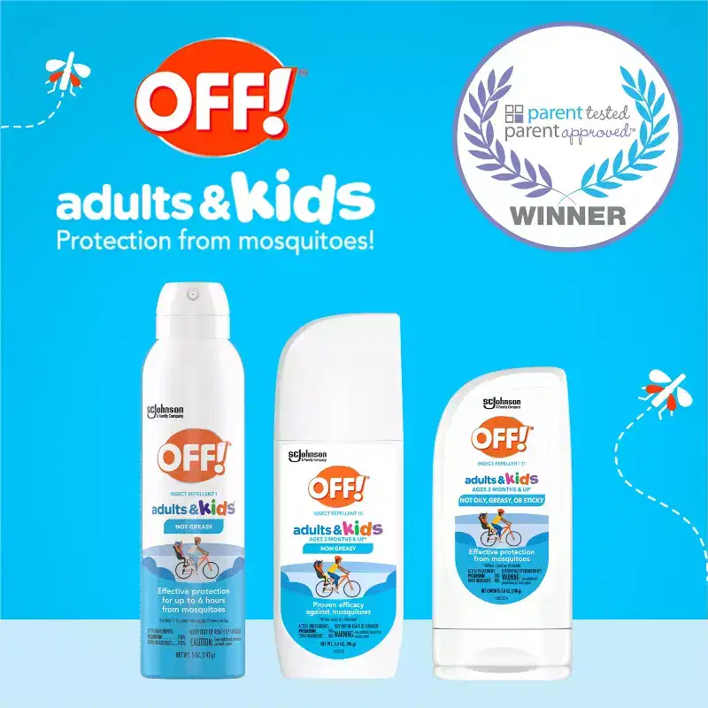 OFF! Adults & Kids Mosquito Repellent Lotion with Picaridin - 3.8oz