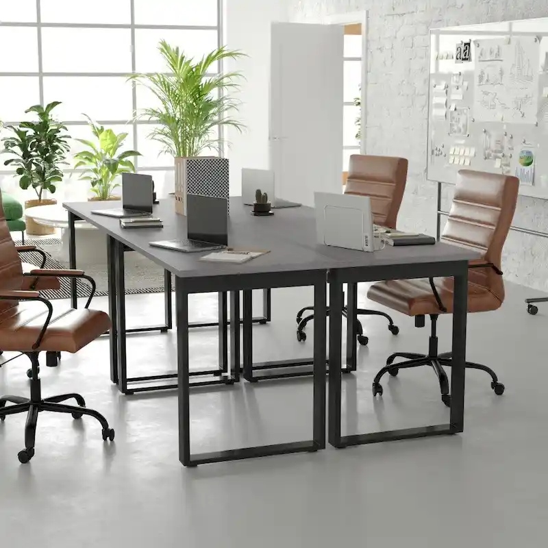 Commercial Conference Table with Laminate Top and U-Frame Base