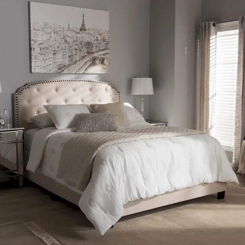 Copper Grove Brentwood Contemporary Fabric Bed