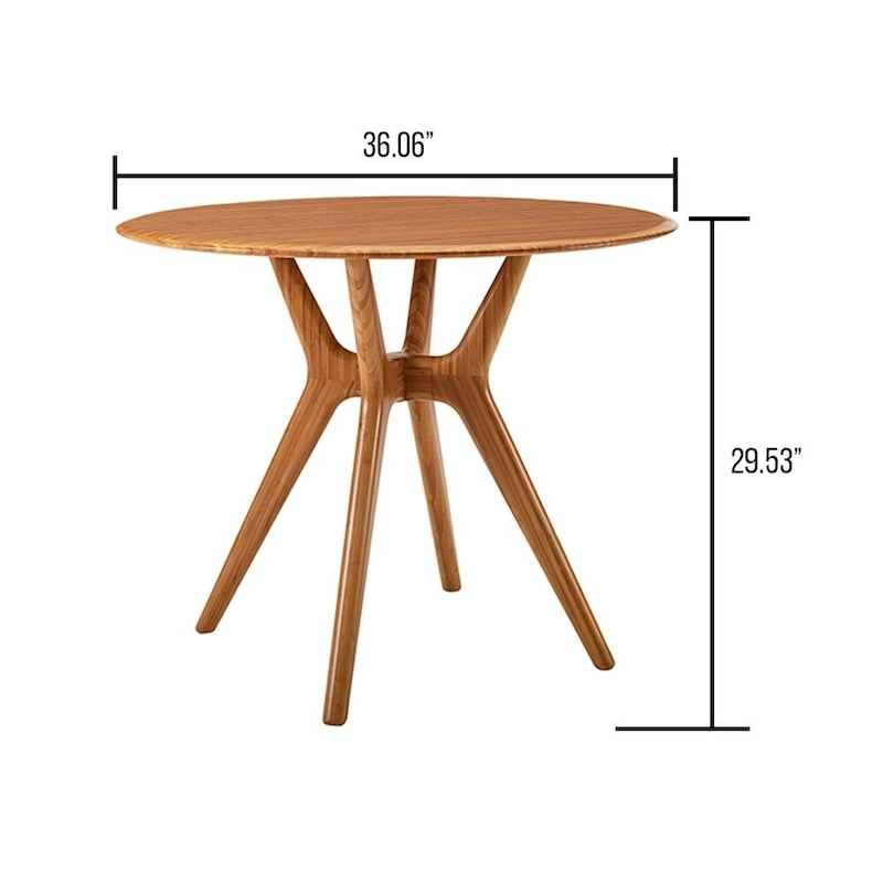 Lily 36 Round Dining Table, Copper