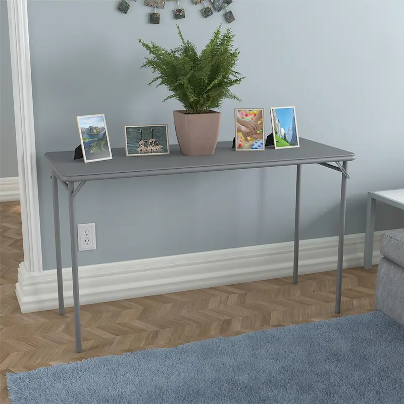 COSCO 20 x 48 Vinyl Top Folding Table