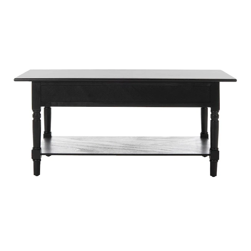 SAFAVIEH Bama Grey 2-Drawer Coffee Table - 41.7 W x 21.7 D x 18.5 H - 42Wx22Dx19H