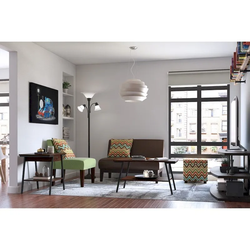 Darcy Brown Bonded Leather Loveseat