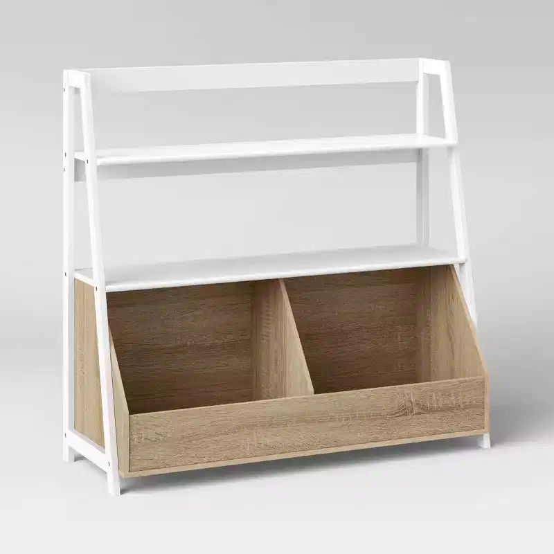 Bly Wide Kids' Bookshelf White - Pillowfort™
