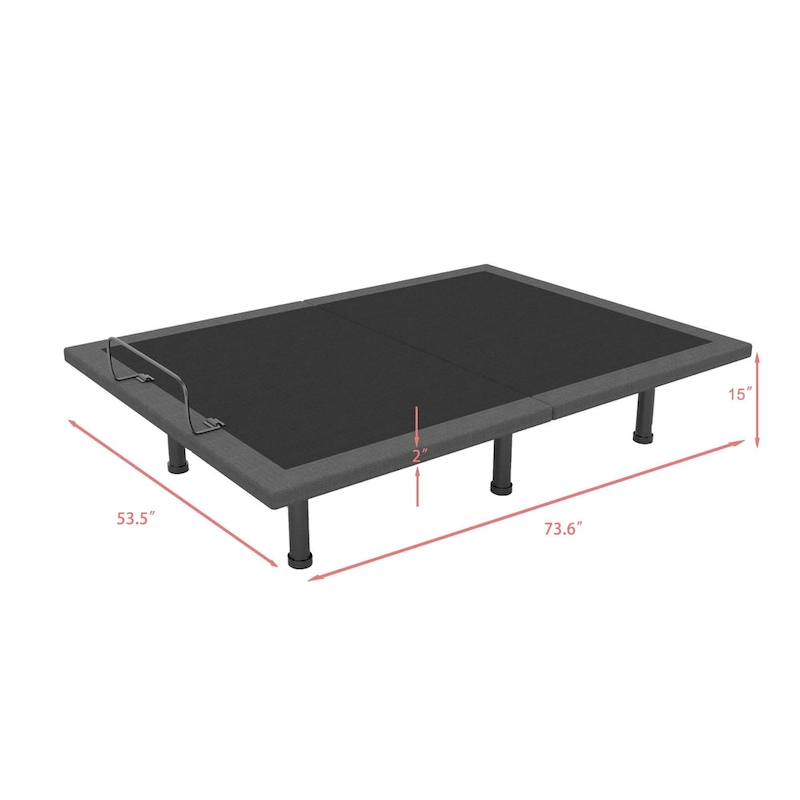 Adjustable Bed Frame with Wireless Remote