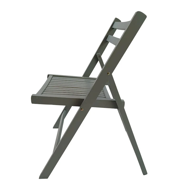 Wood Folding Chair Set of 4