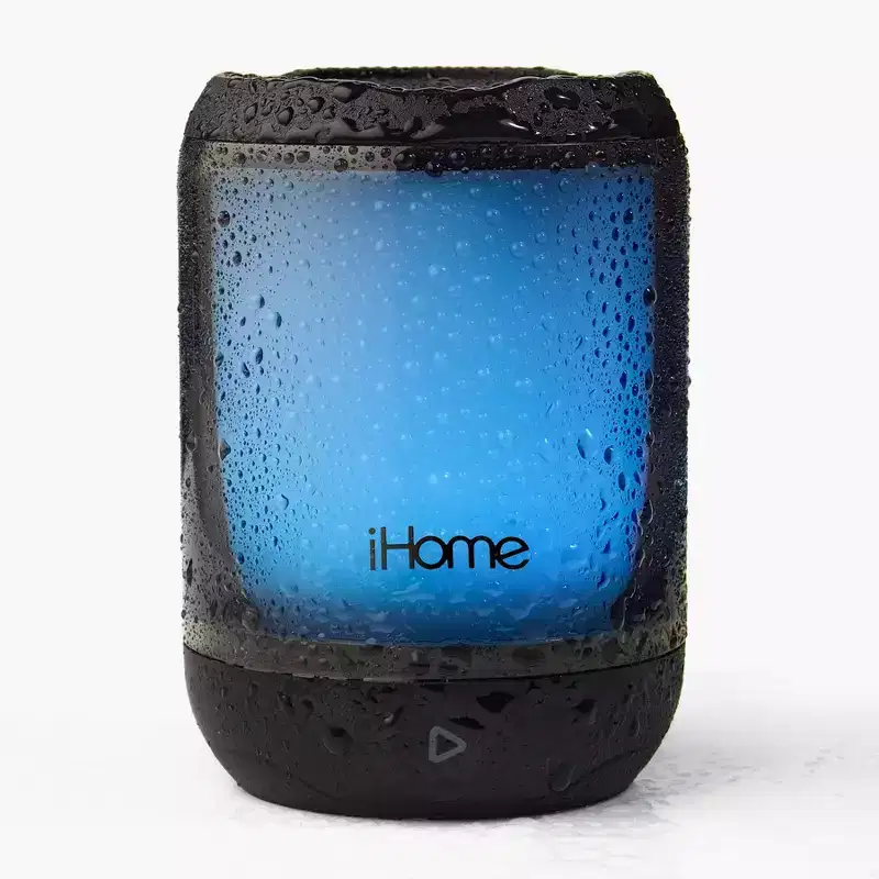 iHome Waterproof Bluetooth Speaker with Color Changing Lights (iBT800B.EXV23)
