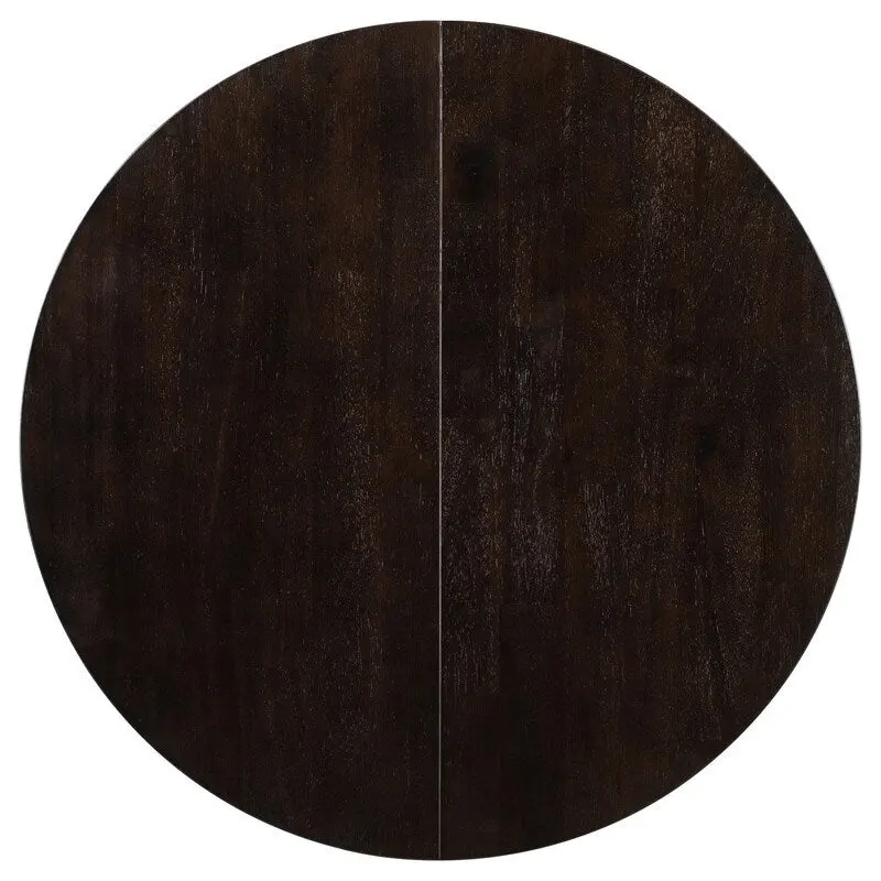 Farmhouse Extendable Adjustable Round/Oval Table, Player Poker Table, Dining Table, Kitchen Table