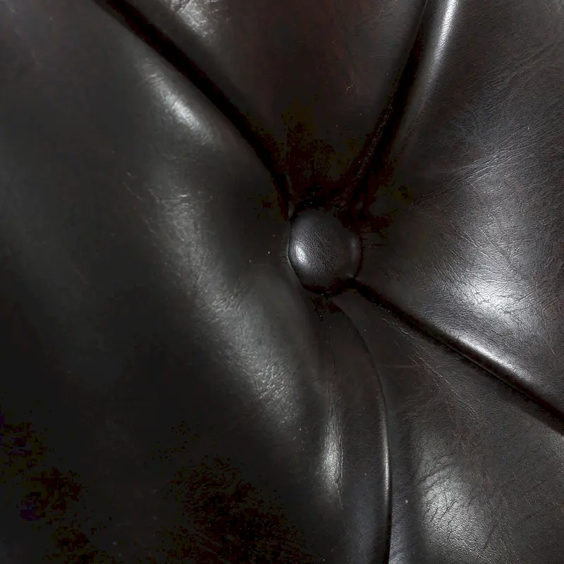 Malone Brown Leather Club Chair by