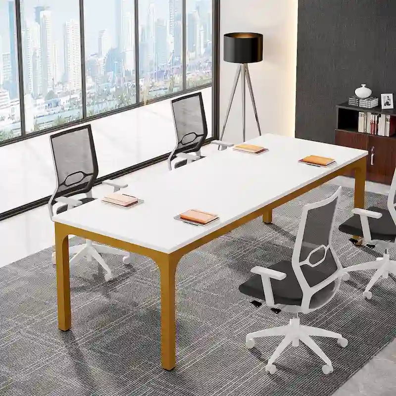 6.5FT Rectangle Conference Meeting Seminar Business Table