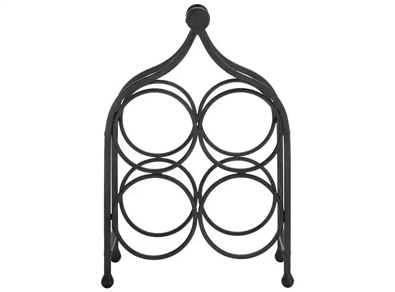 Floyd 4 Wine Bottle Holder - Iron - Indoor/Outdoor - PAT5041 - Safavieh