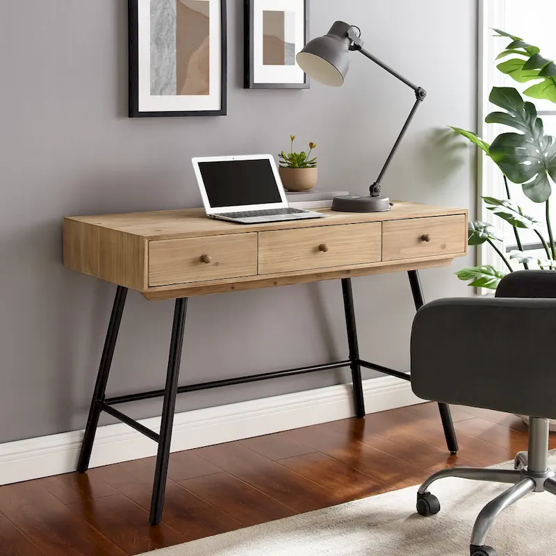 Trail 3-Drawer Desk