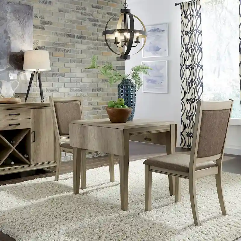 Sun Valley Sandstone Drop Leaf Dining Table