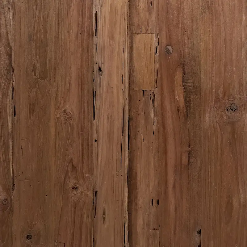 Camila 60-inch Rectangular Reclaimed Teak Waterfall Writing Desk