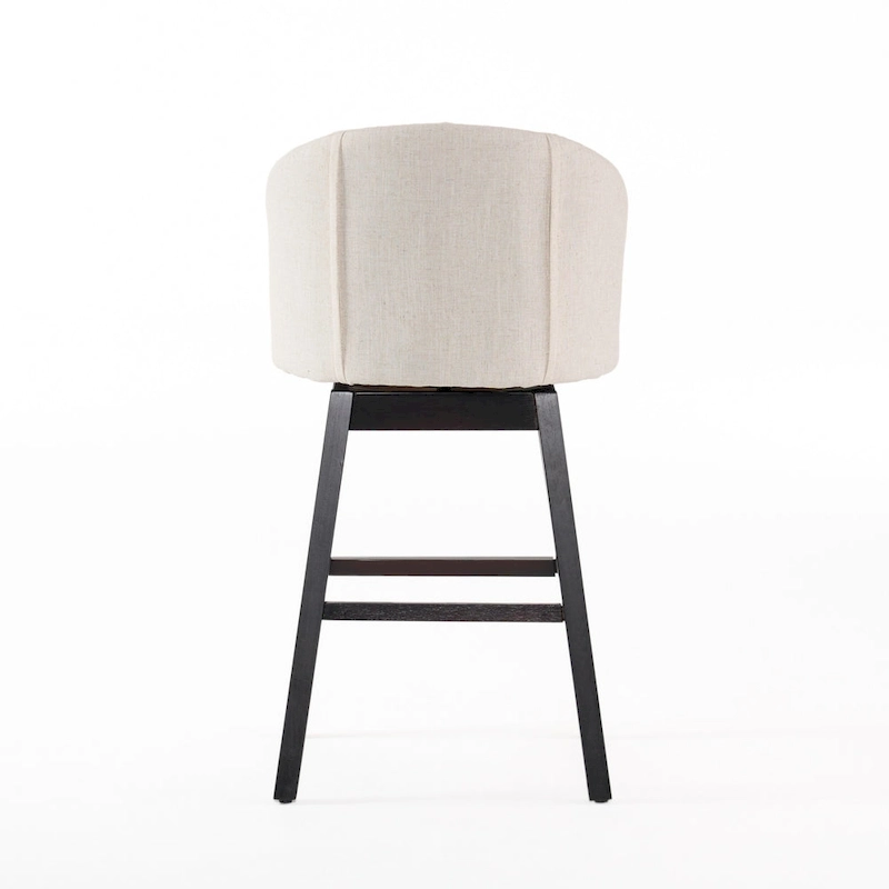 Ogden Beige Swivel Bar Stools (Set of 2) by Christopher Knight Home