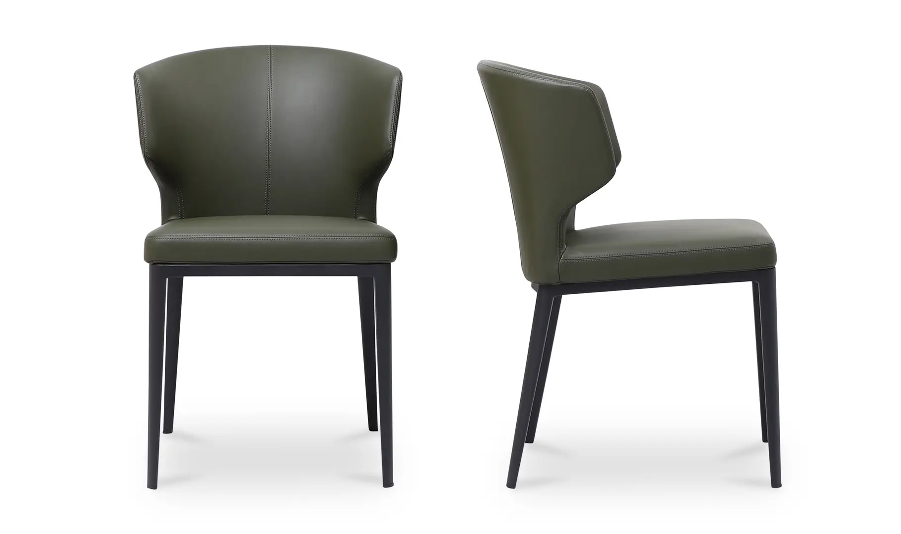 Delaney Dining Chair Beige - Set Of Two