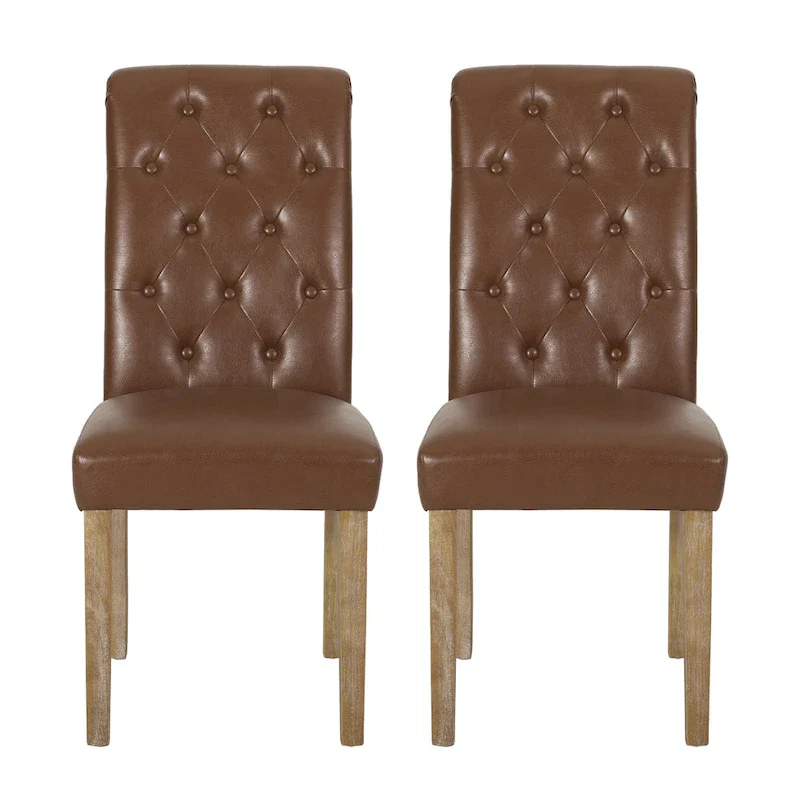 Aruda Upholstered Dining Chair (Set of 2) by Christopher Knight Home