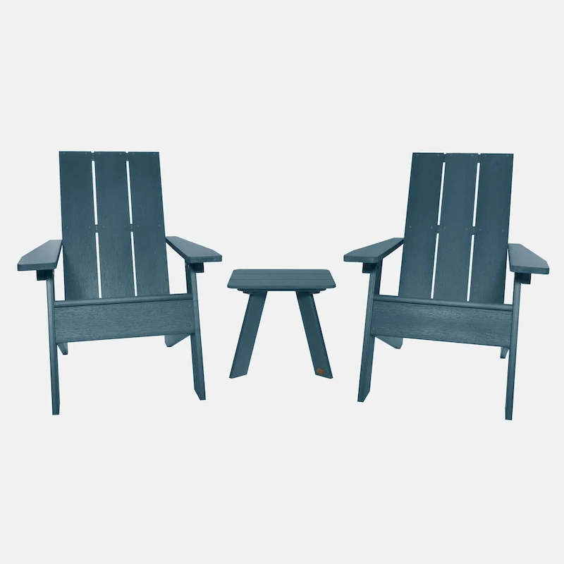 HIGHWOOD 3-piece Adirondack Chairs and Side Table Set