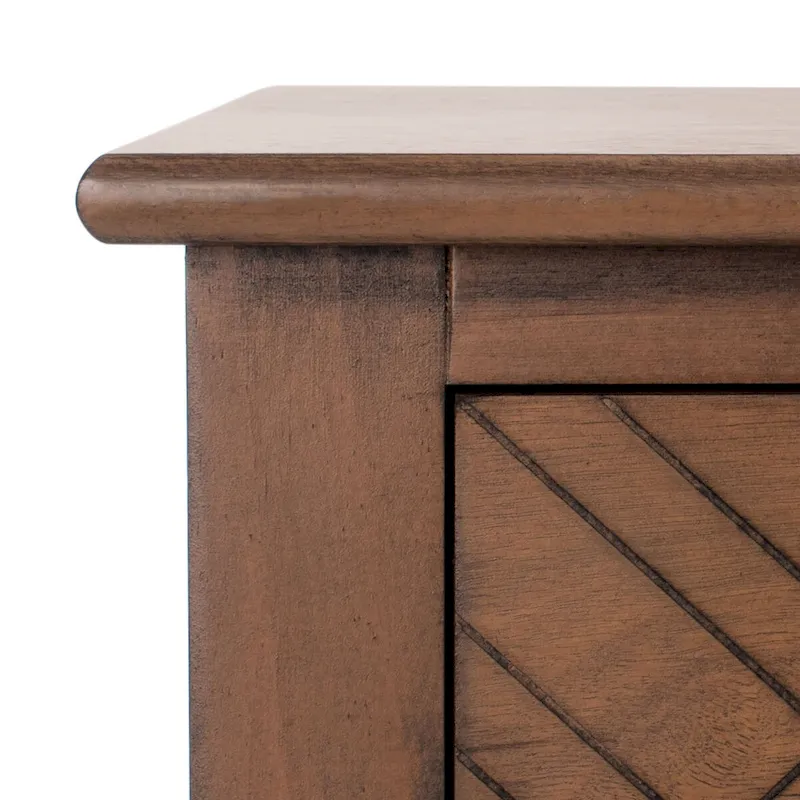 SAFAVIEH Jeanie 3-Drawer Bottom Shelf Console Table - 47.3