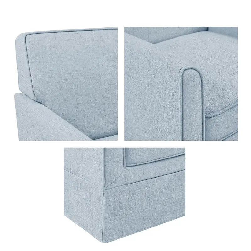 510 Design Paula Slipcover Accent Armchair - 30W x 30.5D x 33H