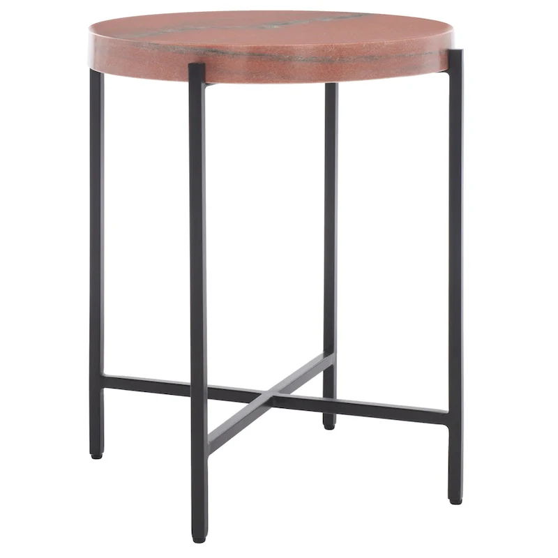 SAFAVIEH Azula Stone Top Accent Table