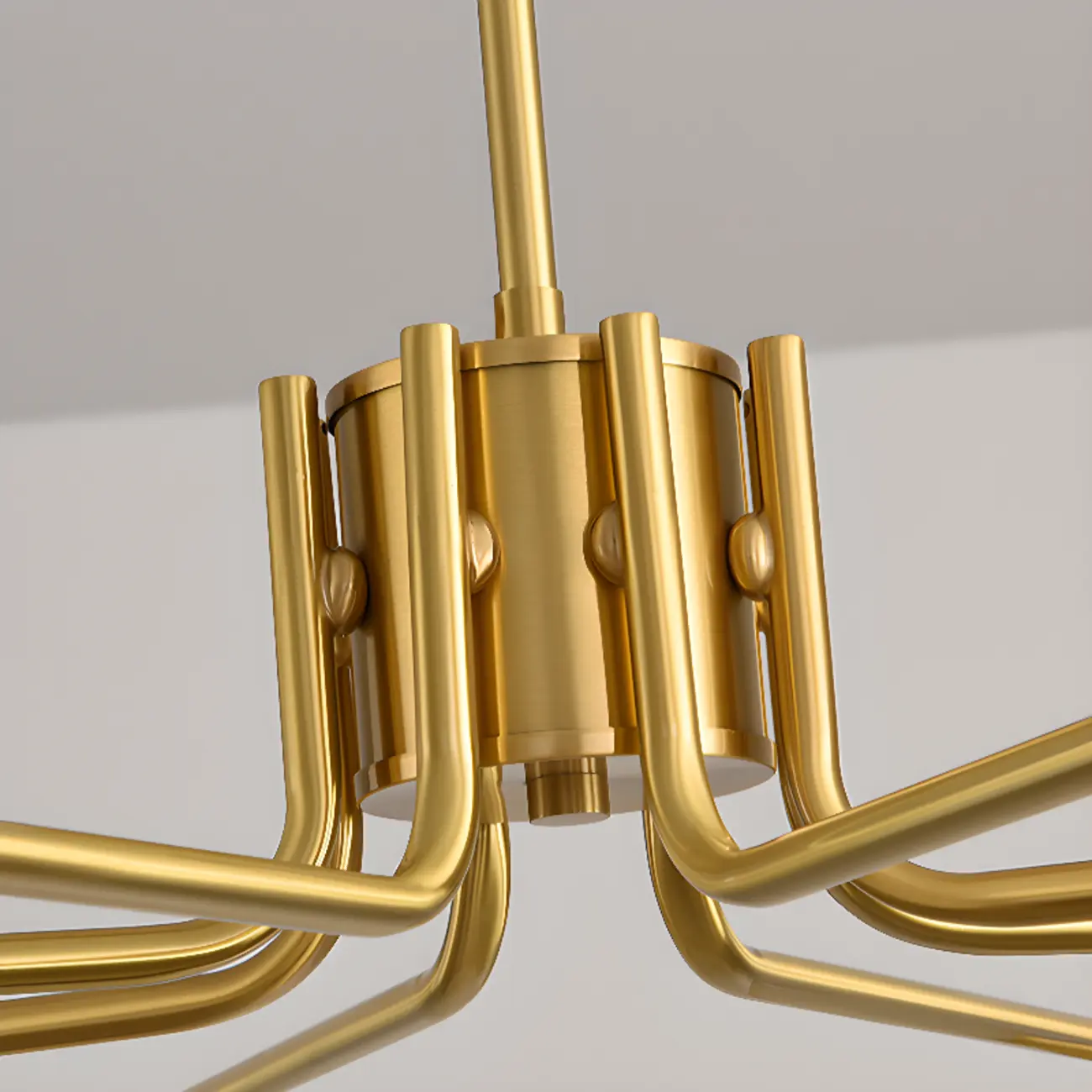 Modern Glass Globe Chandelier Adjustable Hanging Length