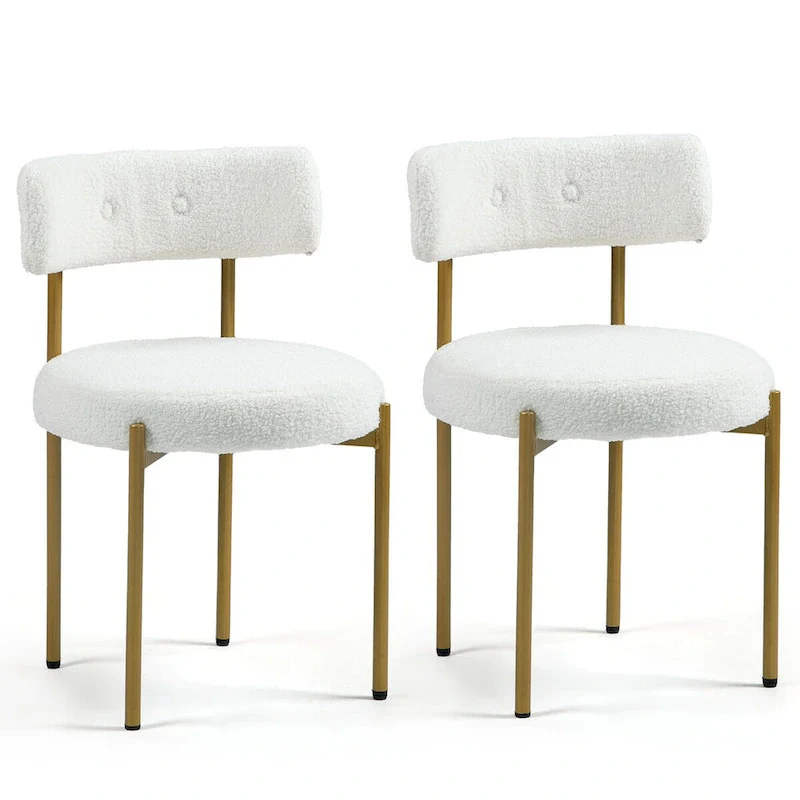 AVAWING Dining Chairs Mid-Century Modern Kitchen Chairs Set of 2