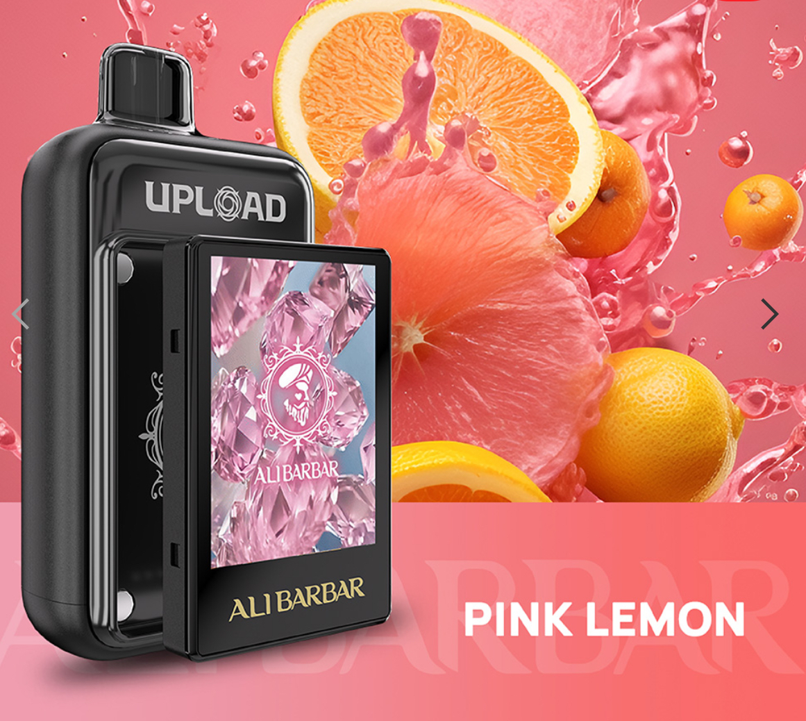 AliBarbar Upload 25000 Puffs with replaceable LED Screen