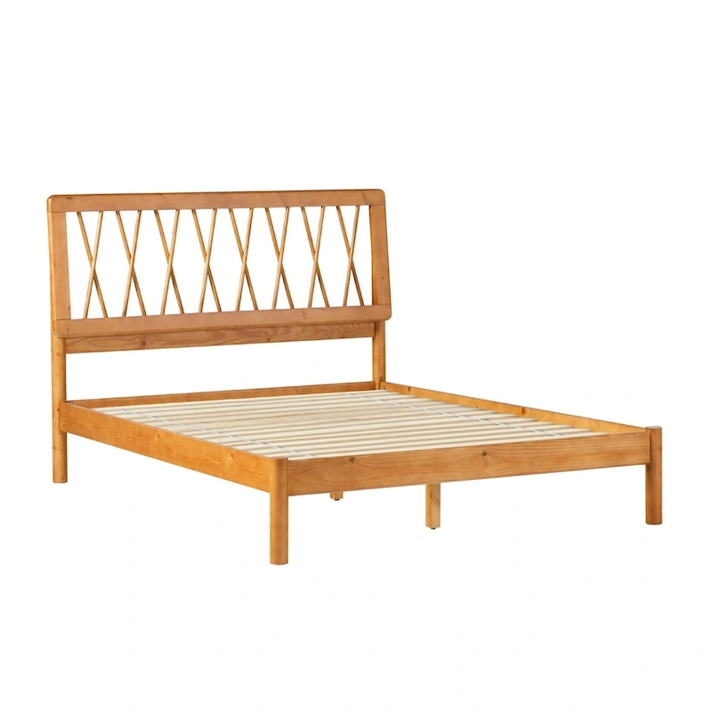 Middlebrook Designs X Spindle Solid Wood Full Bed